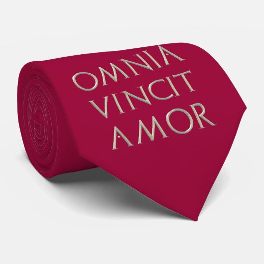 Omnia Vincit Amor Stropdas (Opgerold)