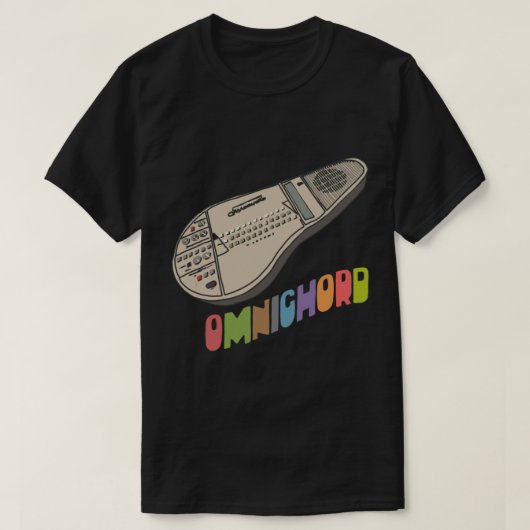 Omnichord Omnichord Synth Design T-shirt (Design voorkant)