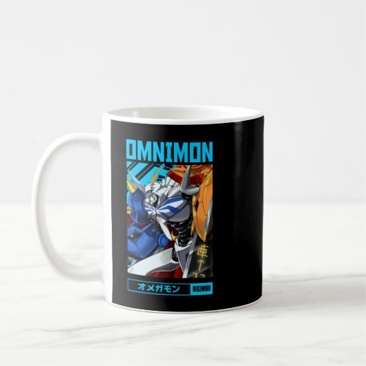 Omnimon = Digimon = Anime Otaku Design  Koffiemok (Links)