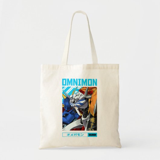 Omnimon = Digimon = Anime Otaku Design  Tote Bag (Voorkant)