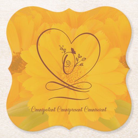 Omnipotent Kartonnen Onderzetters (Voorkant)