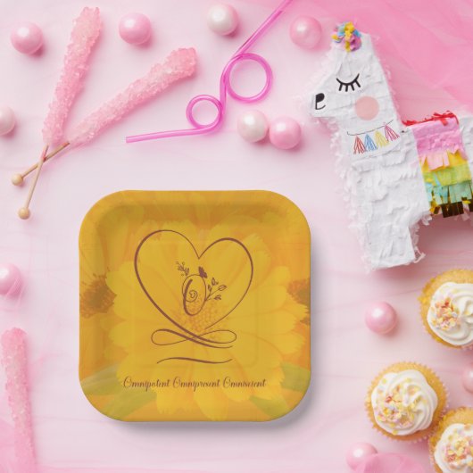 Omnipotent Papieren Bordje (Feest)