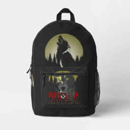 Omnis Vir Lupus | Bedrukte Rugzak