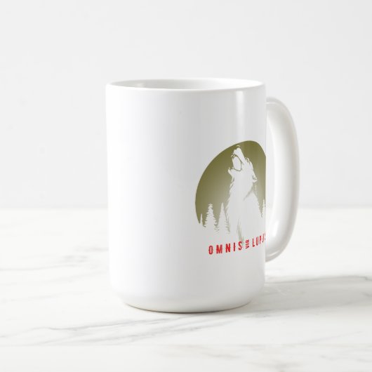 Omnis vir Lupus | Classic Mok #15 (Voorkant rechts)
