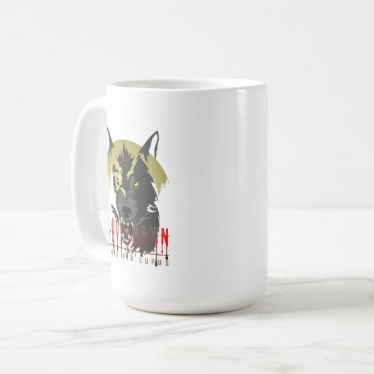 Omnis vir Lupus | Classic Mok #15 (Voorkant links)