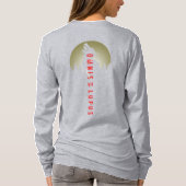 Omnis Vir Lupus | Dames lange mouw T-shirt (Achterkant)