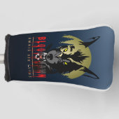 Omnis vir Lupus | Golf Putter Hoesje Golfheadcover (Voorkant)