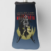 Omnis vir Lupus | Golf Putter Hoesje Golfheadcover (Draai 90)