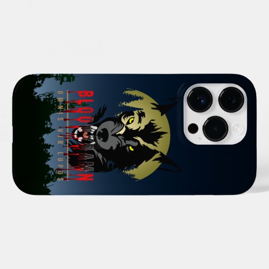 Omnis vir Lupus ( Iedereen is Wolf ) | Case-Mate iPhone Case (Achterkant (horizontaal))