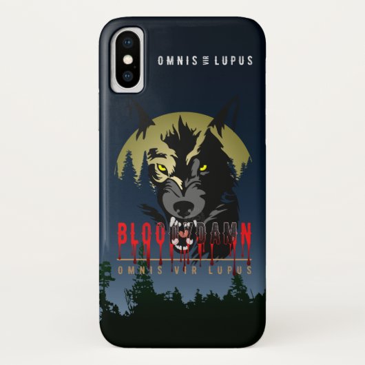 Omnis vir Lupus ( Iedereen is Wolf ) | Case-Mate iPhone Case (Achterkant)