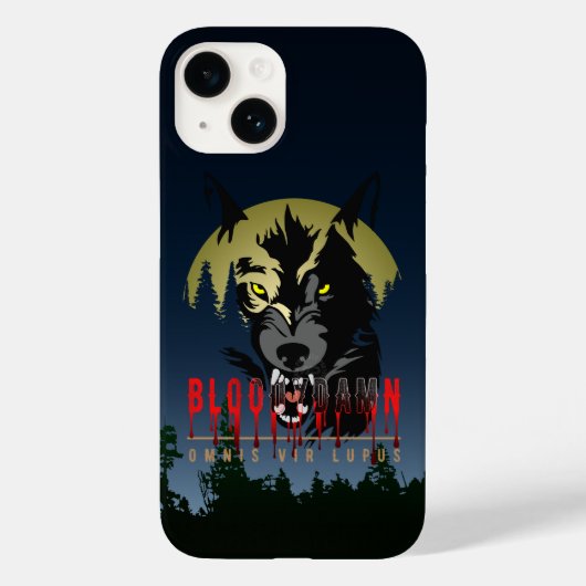 Omnis vir Lupus ( Iedereen is Wolf ) | Case-Mate iPhone Case (Achterkant)