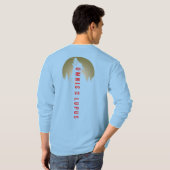 Omnis vir Lupus | Mannen met lange mouwen T-shirt (Achterkant volledig)