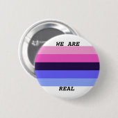 Omniseksuele Pride Ronde Button 5,7 Cm (Voorkant /achterkant)