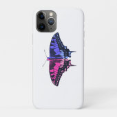 Omnisexual Pride Flag Swallowtail Butterfly Case-Mate iPhone Case (Achterkant)