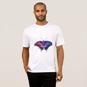 Omnisexual Pride Flag Swallowtail Butterfly T-shirt (Voorkant volledig)