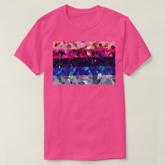 Omnisexual Pride Flag T-shirt (Design voorkant)