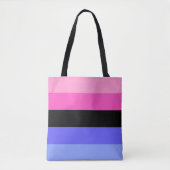 Omnisexual Pride Flag  Tote Bag (Voorkant)