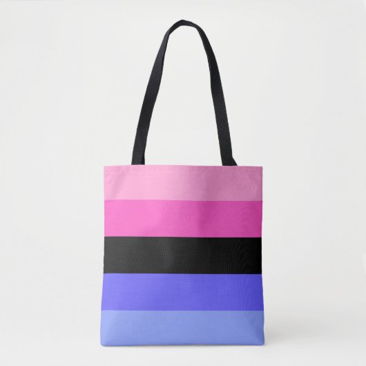 Omnisexual Pride Flag Tote Bag (Voorkant)
