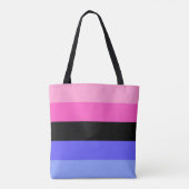 Omnisexual Pride Flag Tote Bag (Achterkant)