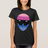 Omnisexual Pride Vlag Buitenaards Omnisexual Vlag T-shirt (Voorkant)