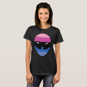 Omnisexual Pride Vlag Buitenaards Omnisexual Vlag T-shirt (Voorkant volledig)
