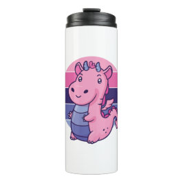 Omnisexualiteit van het taalgebruik Vlag Pride Thermosbeker