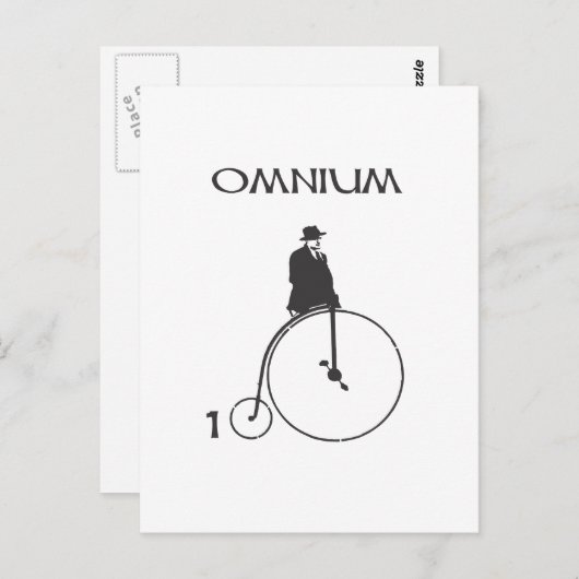 Omnium 100 briefkaart (Voorkant / Achterkant)