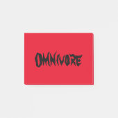 Omnivore Post-it® notes (Voorkant)