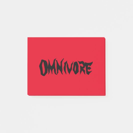 Omnivore Post-it® notes (Voorkant)