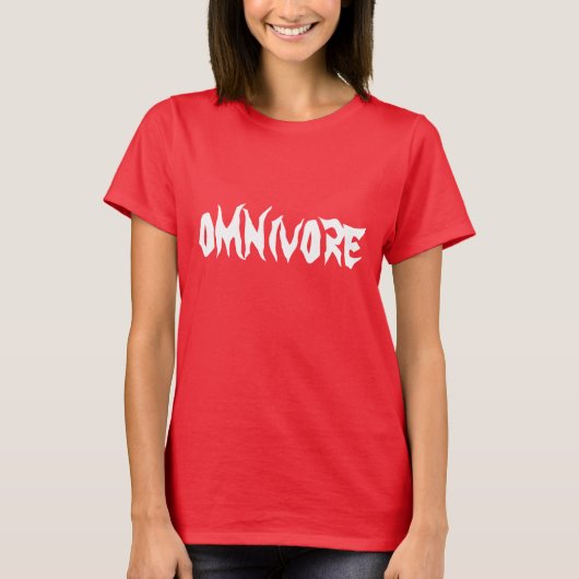 Omnivore Women's T-Shirt (Voorkant)