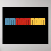 OMNOMNOM POSTER (Voorkant)