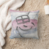 Omo (Gedacht) Kanji Kussen (Deken)