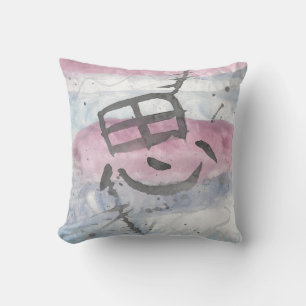 Omo (Gedacht) Kanji Kussen