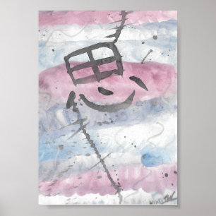 Omo-gedachte- Canvas Poster