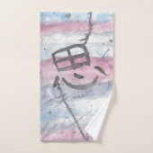 Omo (gedachte) Kanji Bad Handdoek (Handdoek)