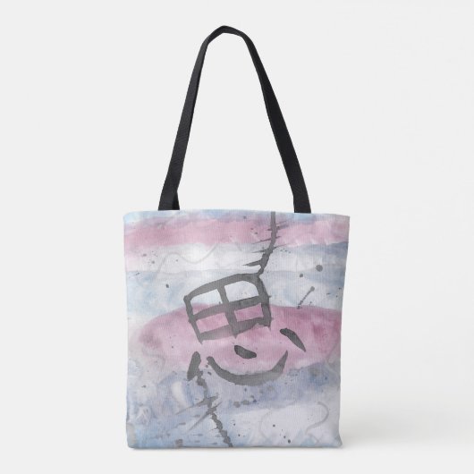 Omo -gedachte- Kanji Tote Bag (Achterkant)