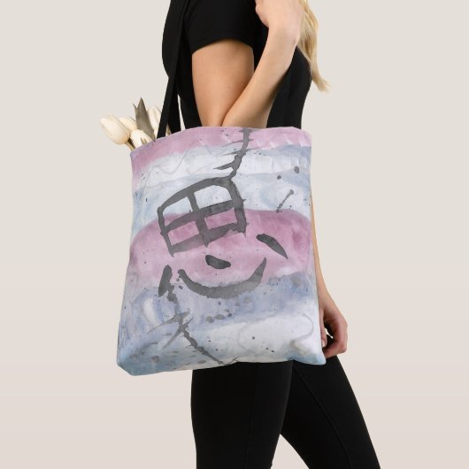 Omo -gedachte- Kanji Tote Bag (Dichtbij)