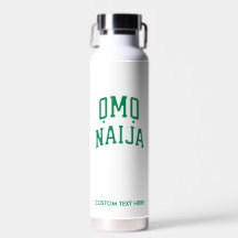 Omo-Naija — Gepersonaliseerde waterfles