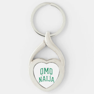 Omo-Naija — Nigeriaans Erfgoed Sleutelhanger
