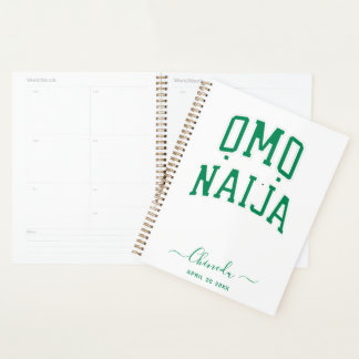 Omo-Naija — Persoonlijk gemaakt Planner