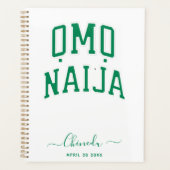 Omo-Naija — Persoonlijk gemaakt Planner (Voorkant)