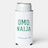Omo-Naija — Persoonlijk Seltzer Blikjeskoeler (Seltzer Voorkant)