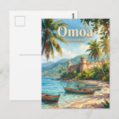 Omoa Honduras Briefkaart (Voorkant / Achterkant)