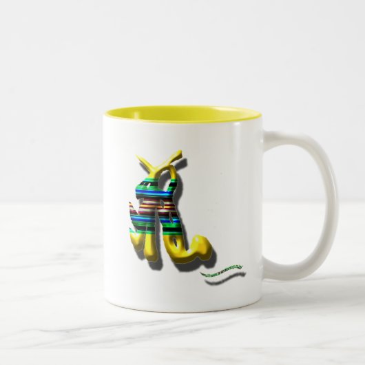 omocha tweekleurige koffiemok (Rechts)