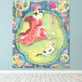 Omohide Garasu: A Little Glass Memory Canvas Afdruk (Insitu (Houten vloer))