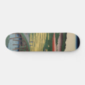 Omokage Bridge  Ukiyo-e Japanse kunst Persoonlijk Skateboard (Horizontaal)
