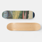 Omokage Bridge  Ukiyo-e Japanse kunst Persoonlijk Skateboard (Horizontaal)
