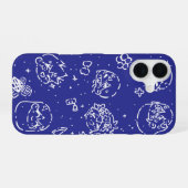 omori background iPhone 16 hoesje (Achterkant horizontaal)