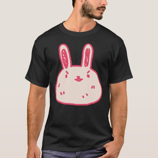 Omori Bunny Sticker T-shirt (Voorkant)