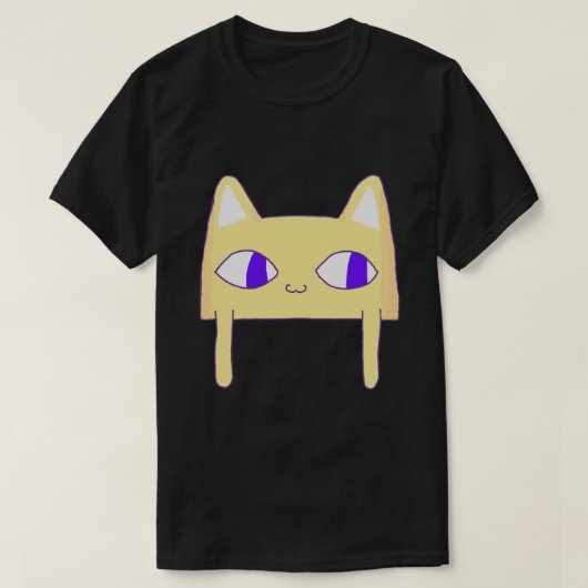 Omori Cat Sticker.png T-shirt (Design voorkant)